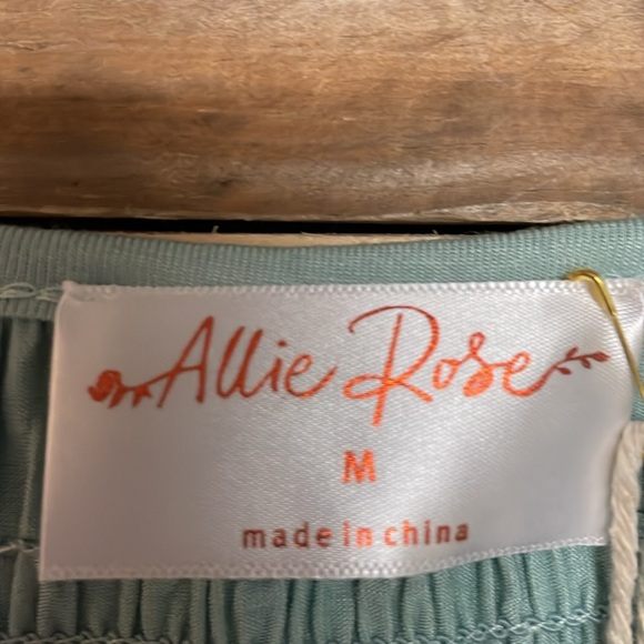 Allie Rose size M Sage Color Super Soft Sleeveless Oversized lightweight Blouse - Picture 2 of 7